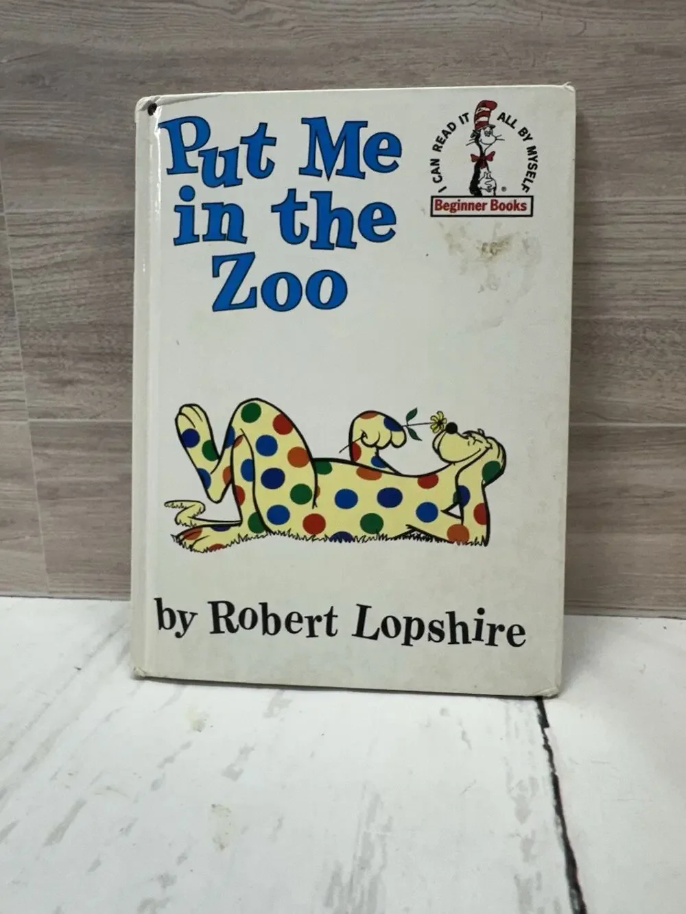 Put Me In The Zoo By Robert Lopshire 1960/1988 Hardcover Beginner Books